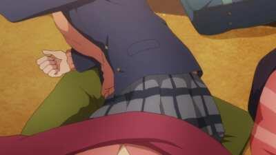 This is much softer and pleasant [Adachi to Shimamura]