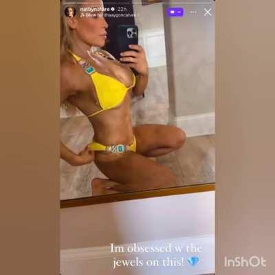 Holy God damn Nattie 💛.