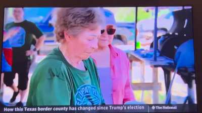 Saying exactly what she thinks in Star County, Texas.