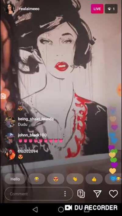 Nip slip on insta live