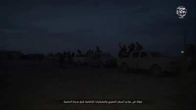 Video released by The Islamic State titled Swords of Revenge [Syria] (August, 2017) – Shows attack and ambush near al-Salamiyah