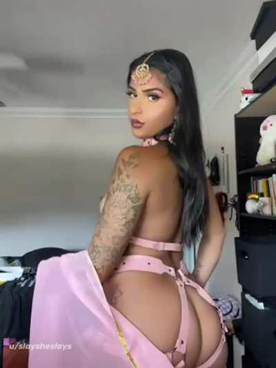 Would you dump your load in my tight Indian ass?