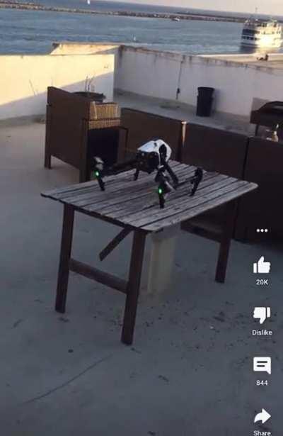 Are you guys ready? I’m a drone pilot.