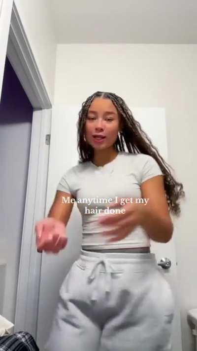 She knows what she’s doing 