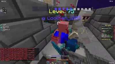 2v20 in Bedwars Castle Mode.