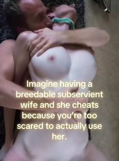 I’ve been having this urge to let it all go and be a free use breeding slut for anyone