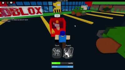 I love this game so much (if you wanna play it, it's called Dye of Deaf, it's basically die of death but bad)