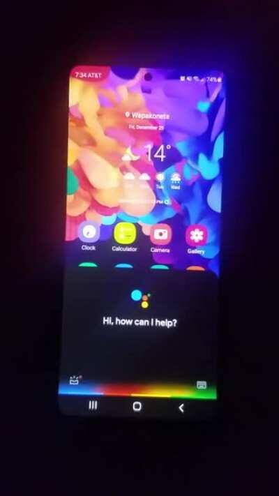 I got an S20 for Christmas and I made something cool.. (Audio is recommended)