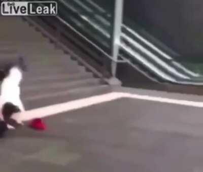 This dude got obliterated