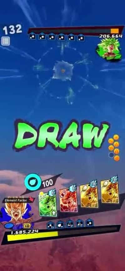 Lf unit against healing unit = broken