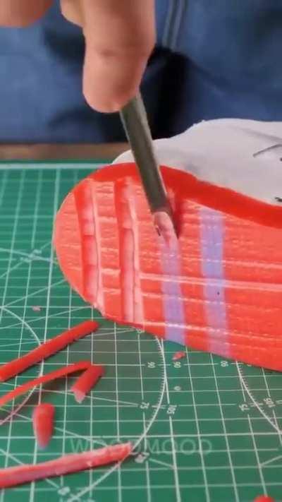 How to destruct a fine pair of shoes