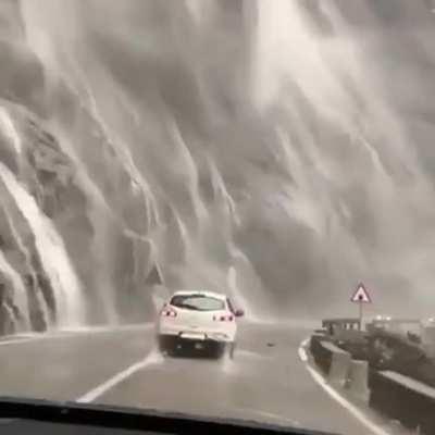 Montenegrin roads after rain