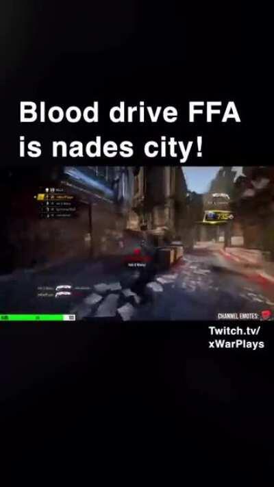 All I ever see is nades during a FFA