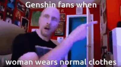 Thank you all for making Genshin fans look like horny gremlins