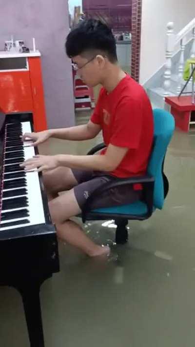 River flows in my house