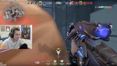 INVADERVIE XQC VALORANT MONTAGE