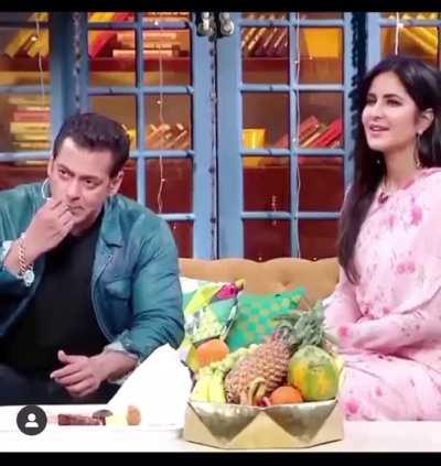 Salman jokes about Katrina refusing him.