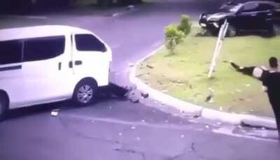 HMFT after I walk into a crash.