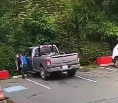 WCGW parking in a not good place