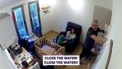 Drilling into a wall despite feeling yourself hitting metal