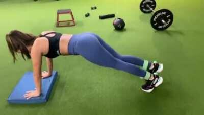 Isabela Merced Working Out