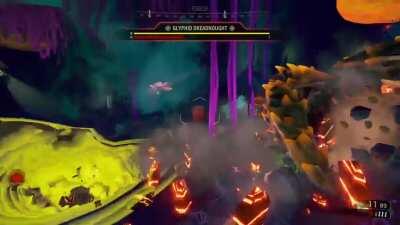 Set up a trap for the dreadnought. Only took 2 full resupplys