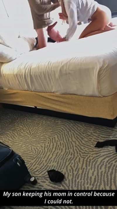 My son is more of a man then I am.