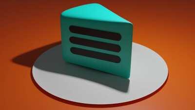 Here is a reddit cake I made in blender.