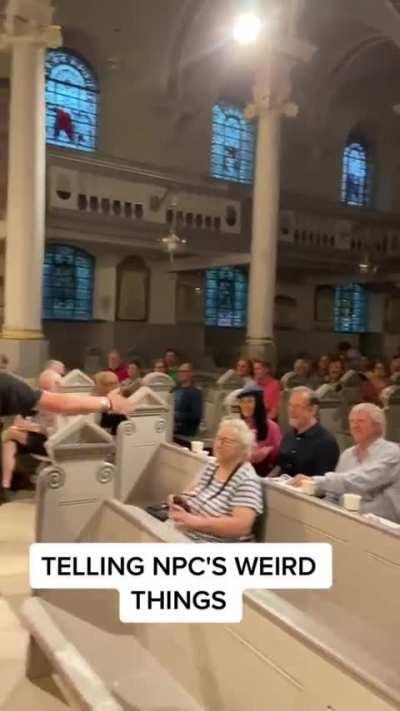 Hey dear Church! I am the main character here! Look at me!