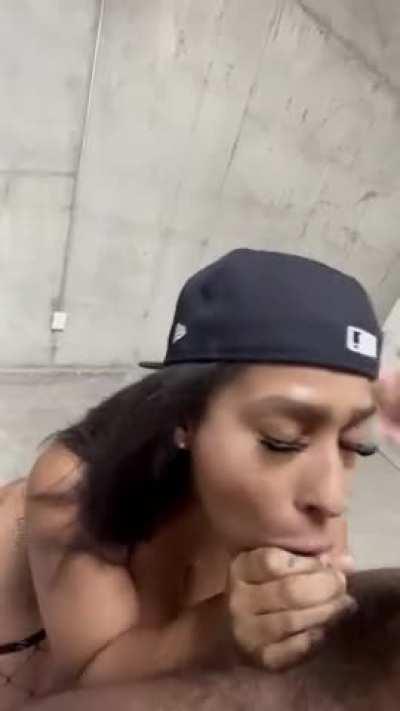 Big Tits Blowjob Sissy