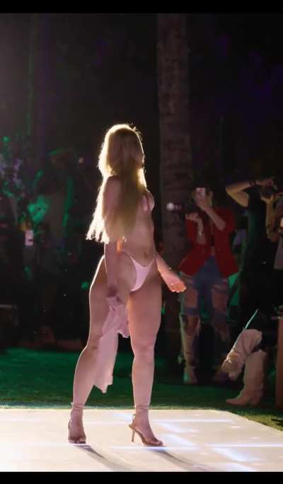 Karen Rodriguez - Josie Bikinis, Miami Art Basel 2024 (2 angles)