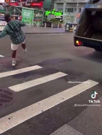 Hold my Red Bull while I clean up the city