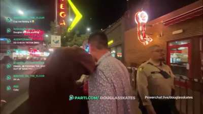 Vegas Police Wrongfully Arrest Streamer and Cameraman After They're Assaulted Multiple Times by Woman on a Power Trip