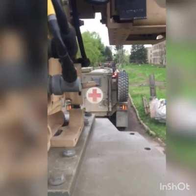 Donated Ex-Australian Bushmasters somewhere - 80 день війни - Слава Україні!