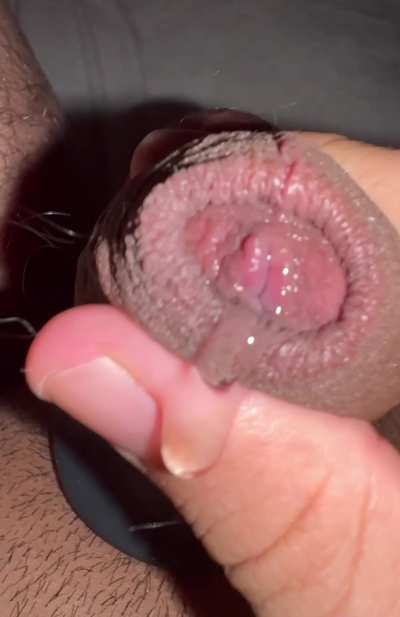 i can't stop leaking precum and i don't wanna waste any, what should i do? 