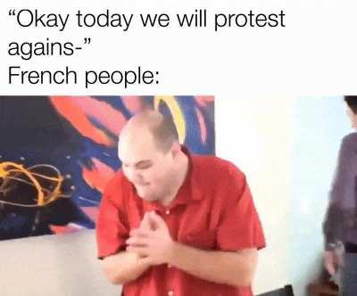 Les protestation selon nos amis d'outre-atlantique