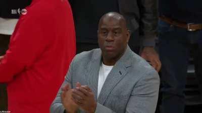 [Highlight] Lebron James sheds tears of joy and drops Le F-Bomb as he gives some words to the crowd after his epic achievement tonight