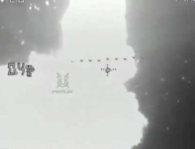 Another video from the Ukrainian 73rd Naval Special Purpose Center, showing a munition dropped onto a target said to be a Russian BMD-4, from an unspecified type of drone.