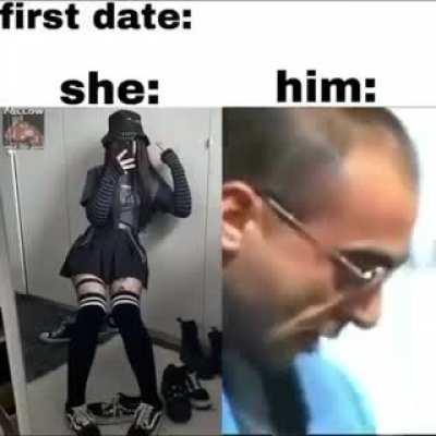 First date be like