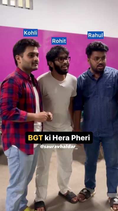 Scenes from Jai Shah's house. 