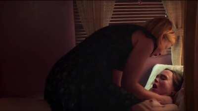 Kate Mara on top of Ellen Page