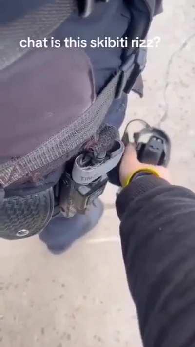 Sticking Out Your Gyatt For The Rizzler