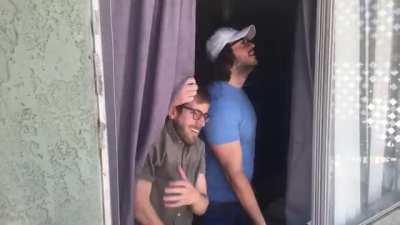 How motorcyclists think people react when they drive by...