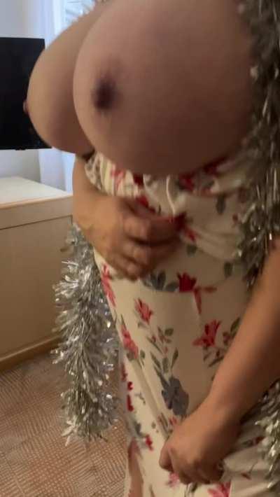 You'll need a lot more tinsel to cover these... xxx