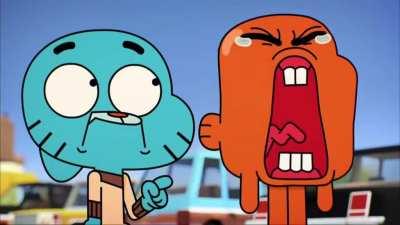 Blursed amazing world of gumball