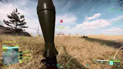 I witnessed someone playing Battlefield.