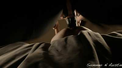 Putting my huge dick all the way in his ass!