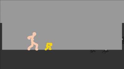 Julius Reinhold vs. Wakatsuki Takeshi as stick figures