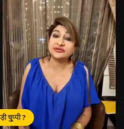 Simi was a close friend of Arjun's mother (discussed the pathetic side of Boney and family issues of Sridevi ,Mona and everyone else )