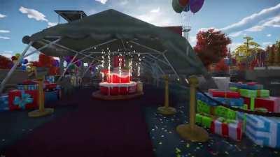 You can walk in new hangar!